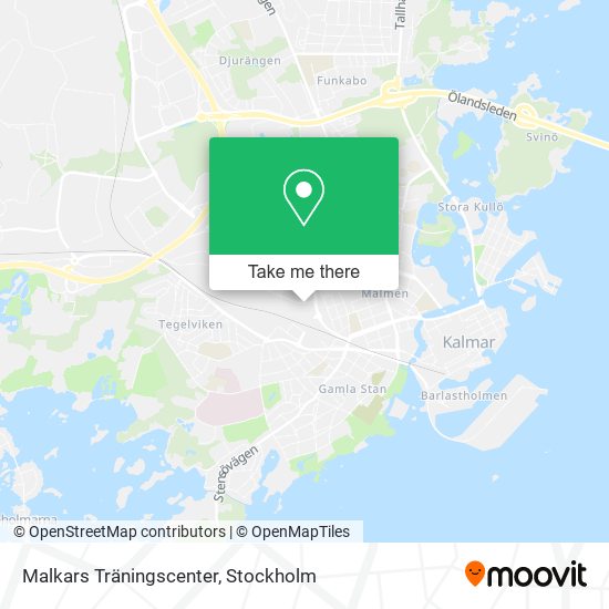 Malkars Träningscenter map