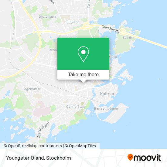 Youngster Öland map