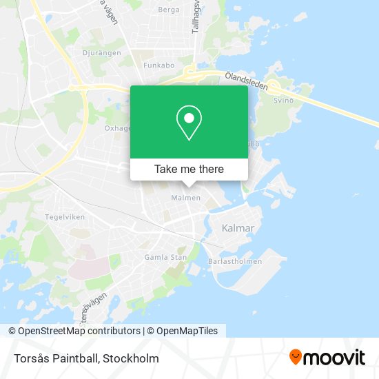 Torsås Paintball map