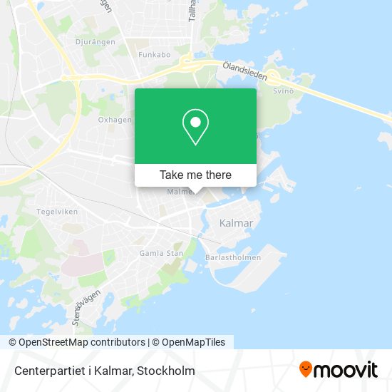 Centerpartiet i Kalmar map