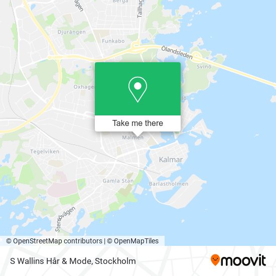 S Wallins Hår & Mode map