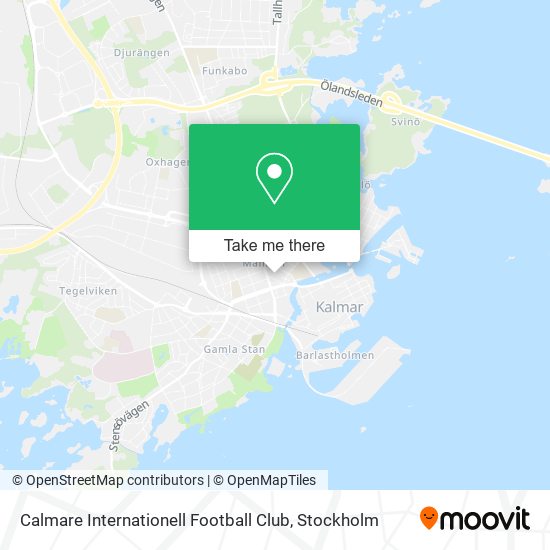 Calmare Internationell Football Club map