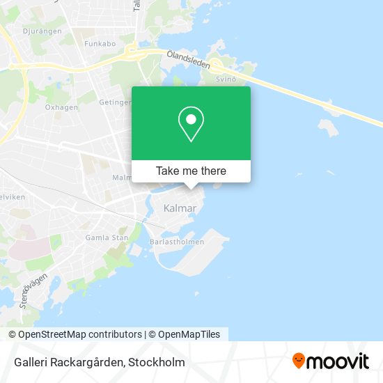 Galleri Rackargården map