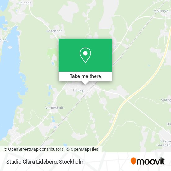 Studio Clara Lideberg map