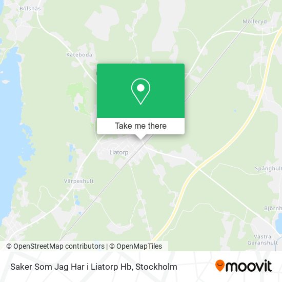Saker Som Jag Har i Liatorp Hb map