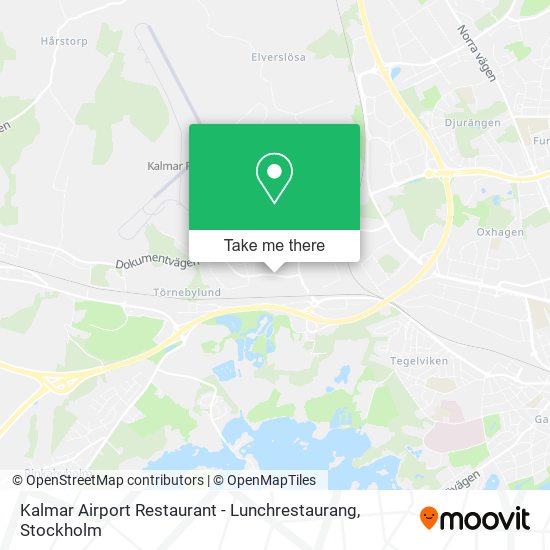 Kalmar Airport Restaurant - Lunchrestaurang map