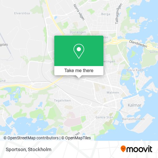 Sportson map