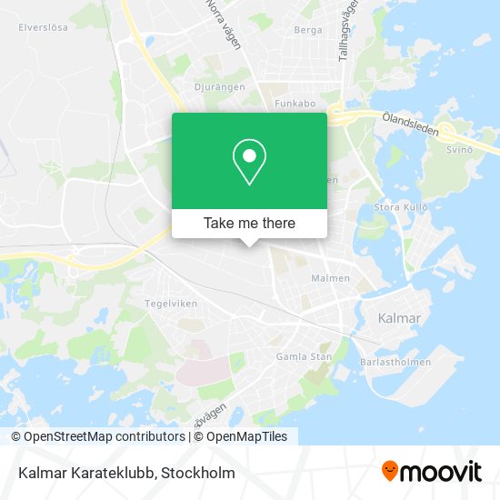 Kalmar Karateklubb map