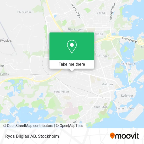 Ryds Bilglas AB map