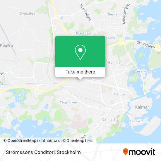Strömssons Conditori map