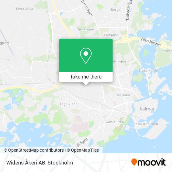Widéns Åkeri AB map