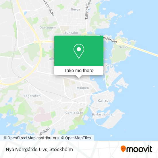 Nya Norrgårds Livs map