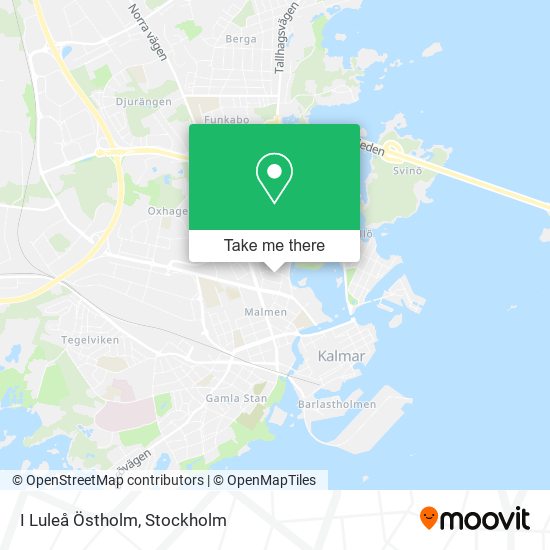 I Luleå Östholm map