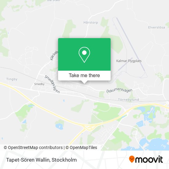 Tapet-Sören Wallin map