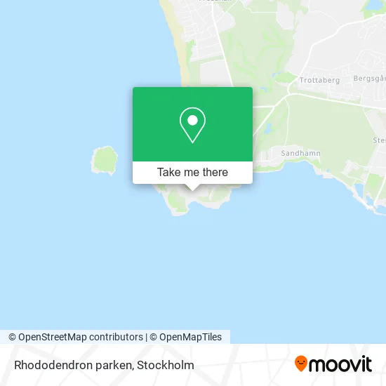 Rhododendron parken map