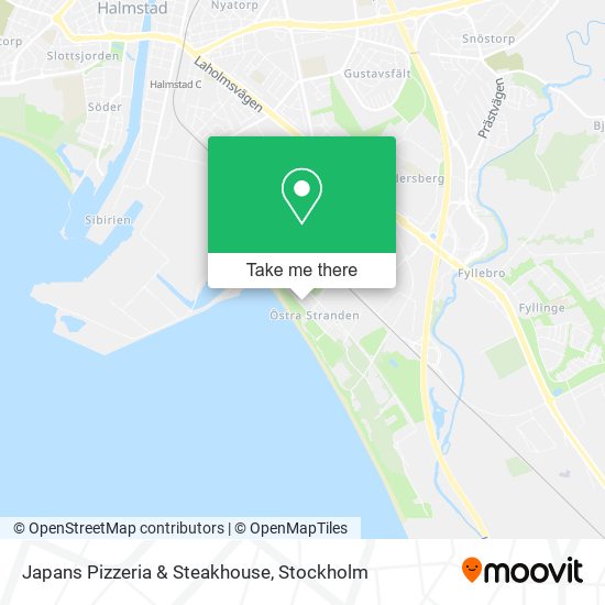 Japans Pizzeria & Steakhouse map
