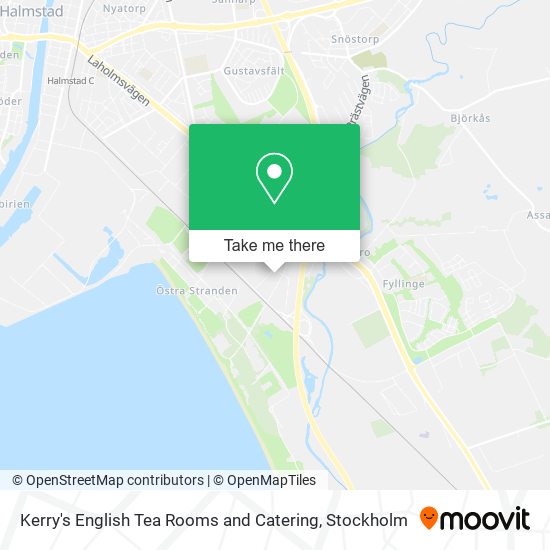 Kerry's English Tea Rooms and Catering map