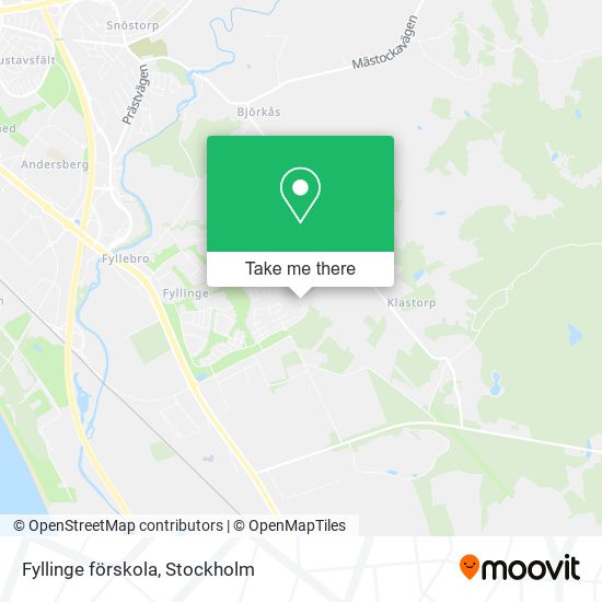 Fyllinge förskola map