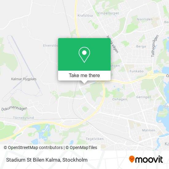 Stadium St Bilen Kalma map