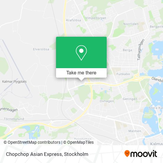 Chopchop Asian Express map