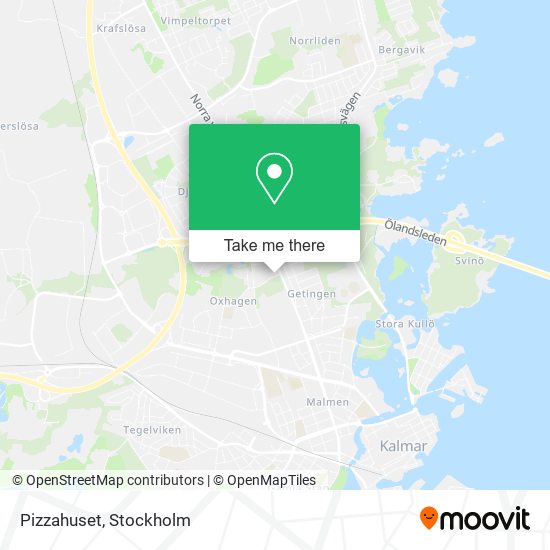 Pizzahuset map