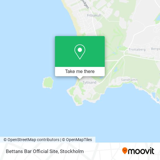 Bettans Bar Official Site map