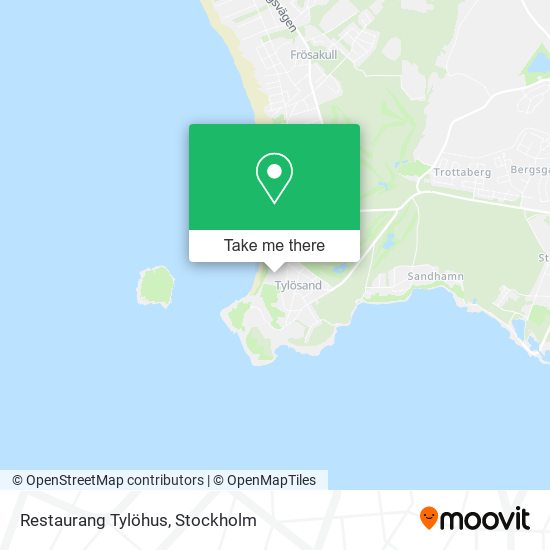 Restaurang Tylöhus map
