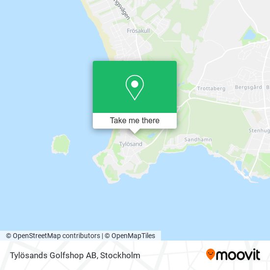 Tylösands Golfshop AB map