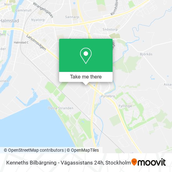 Kenneths Bilbärgning - Vägassistans 24h map