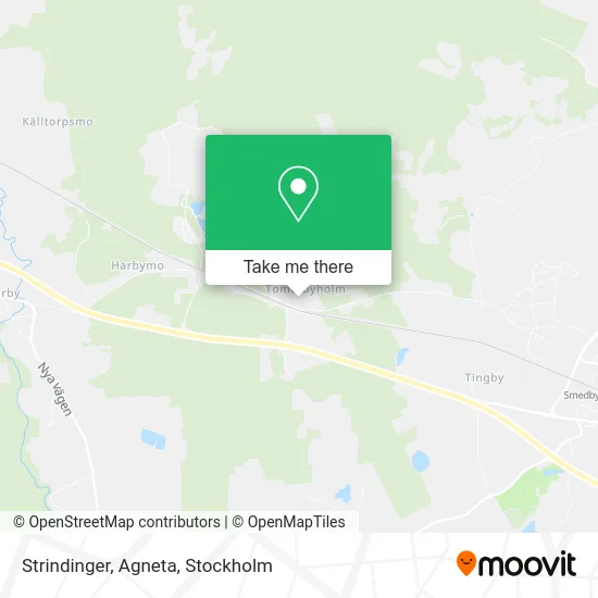 Strindinger, Agneta map