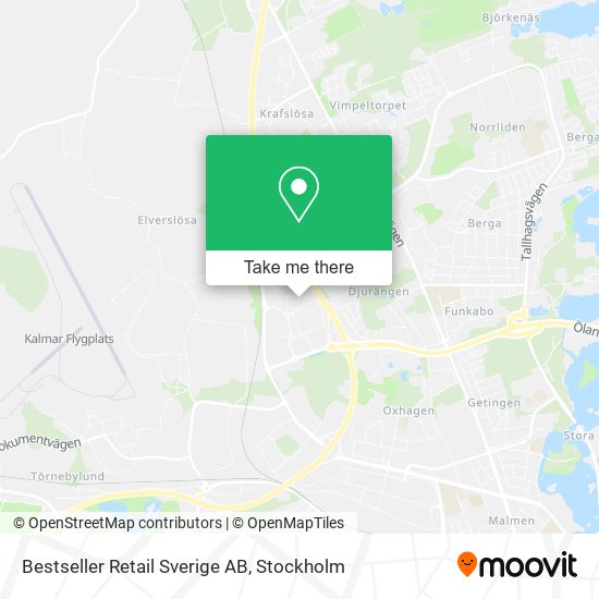 Bestseller Retail Sverige AB map