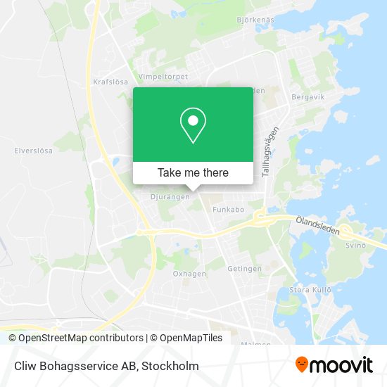 Cliw Bohagsservice AB map