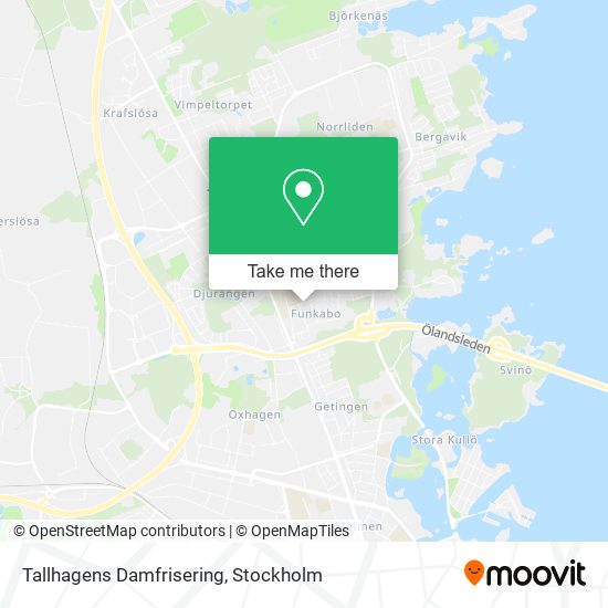 Tallhagens Damfrisering map