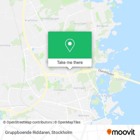 Gruppboende Riddaren map