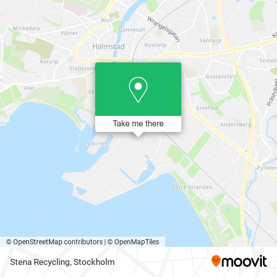 Stena Recycling map