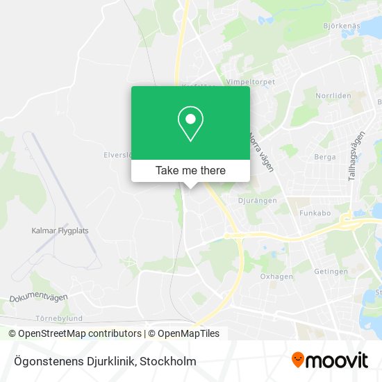 Ögonstenens Djurklinik map