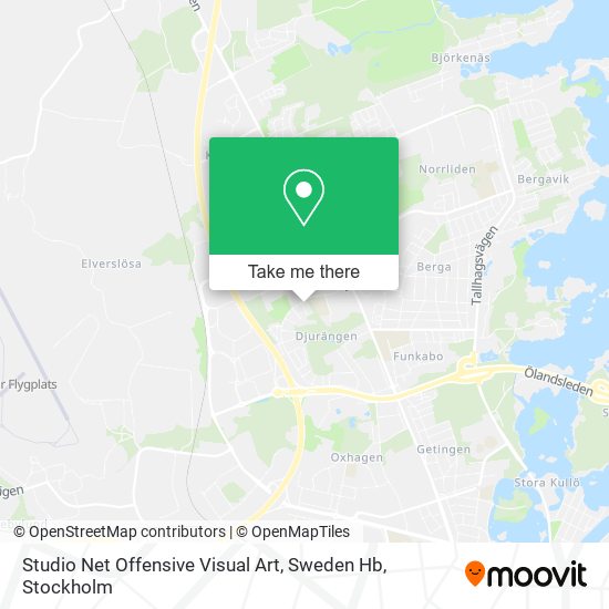 Studio Net Offensive Visual Art, Sweden Hb map