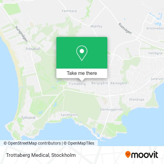 Trottaberg Medical map