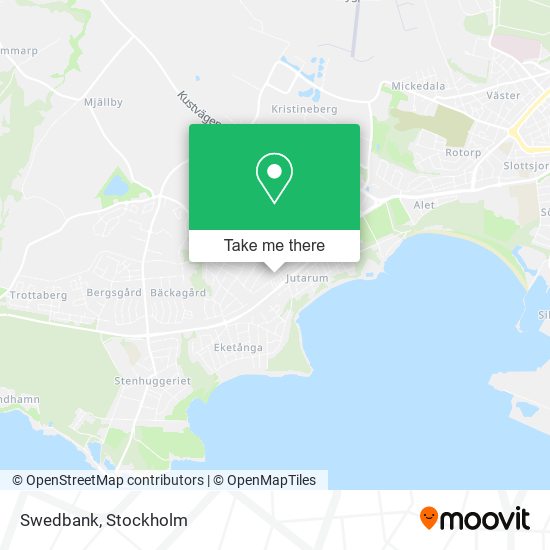 Swedbank map