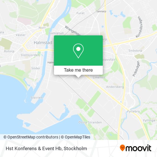 Hst Konferens & Event Hb map