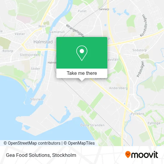 Gea Food Solutions map