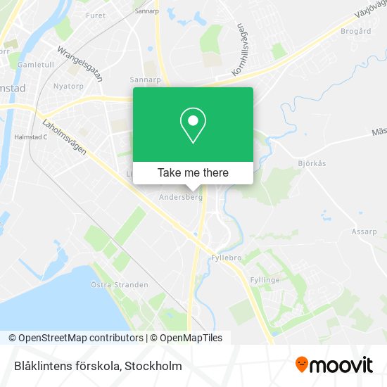 Blåklintens förskola map