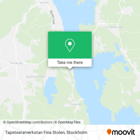 Tapetserarverkstan Fina Stolen map