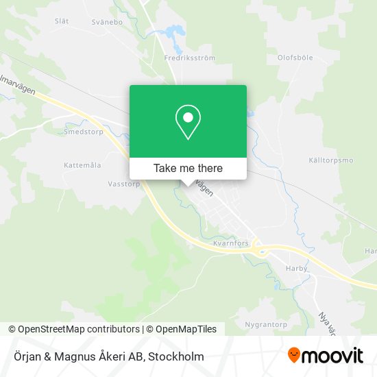 Örjan & Magnus Åkeri AB map