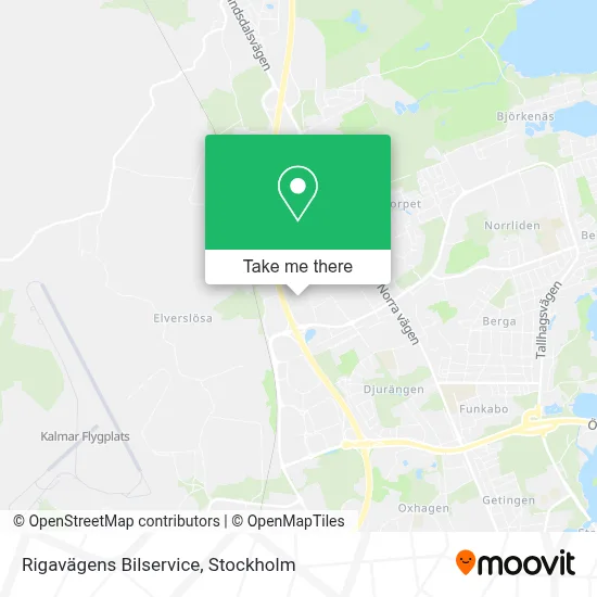 Rigavägens Bilservice map