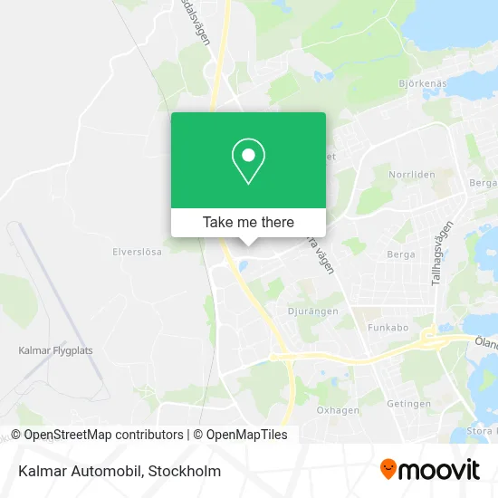 Kalmar Automobil map