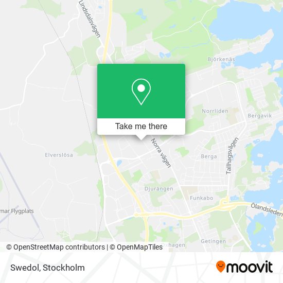 Swedol map