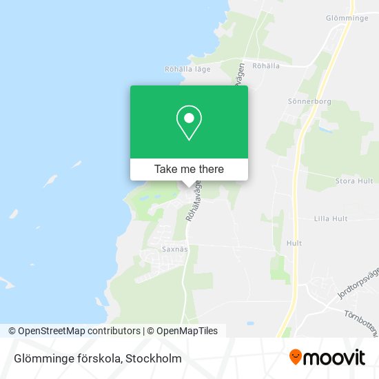 Glömminge förskola map