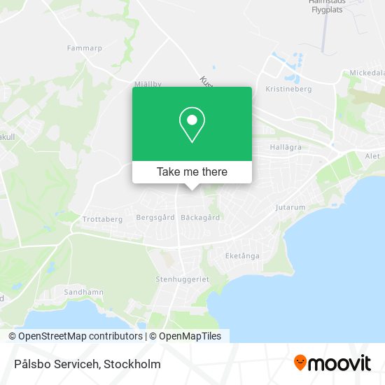 Pålsbo Serviceh map