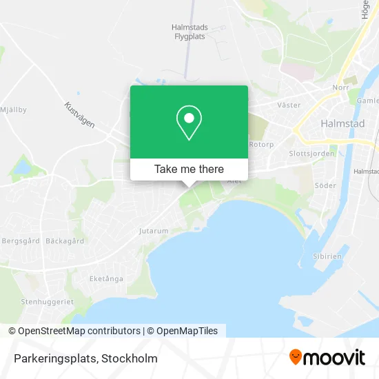 Parkeringsplats map